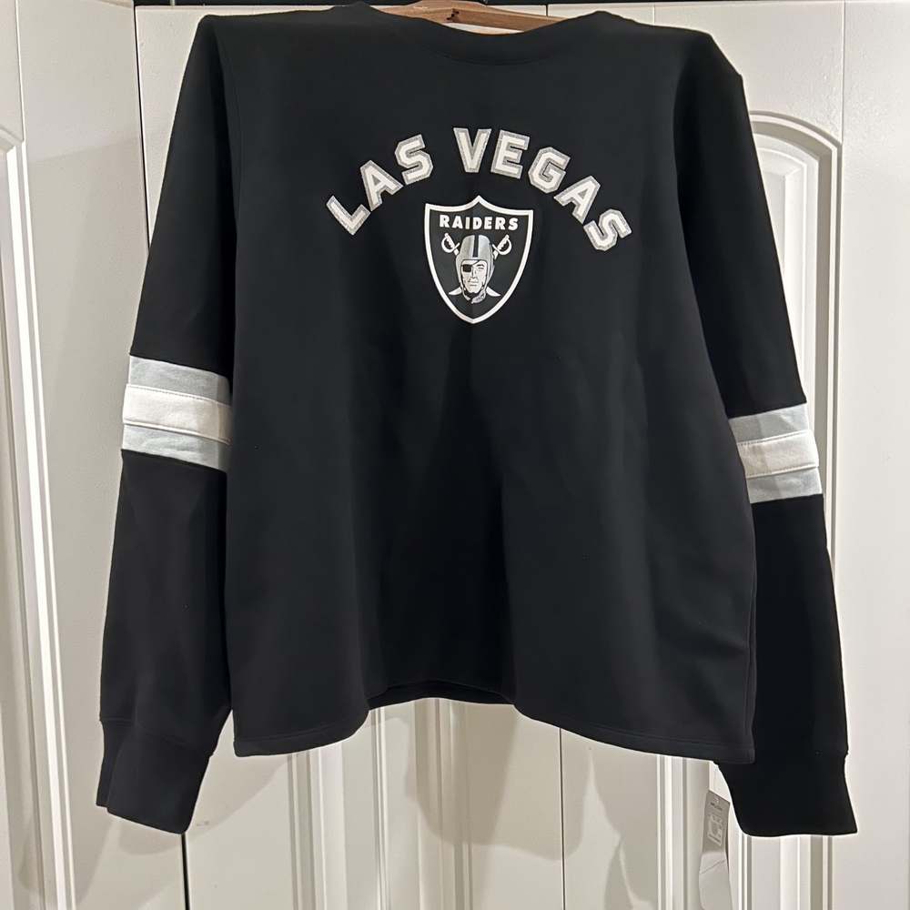 Raiders Apparel Women's Black T-Shirt
